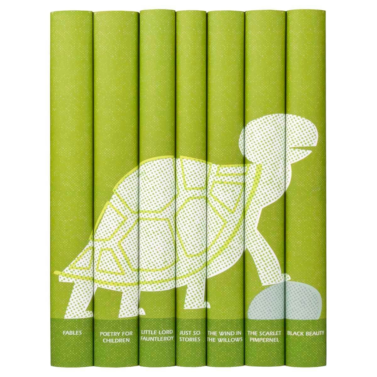 Classic Children’s Book Set in Green Turtle Jackets