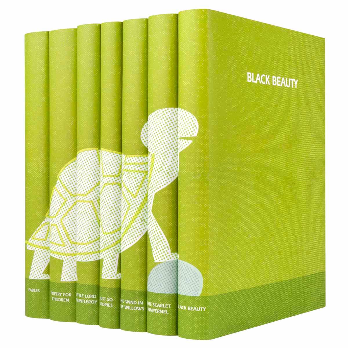 Classic Children’s Book Set in Green Turtle Jackets - Image 2