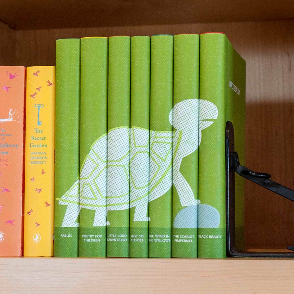 Classic Children’s Book Set in Green Turtle Jackets - Image 5