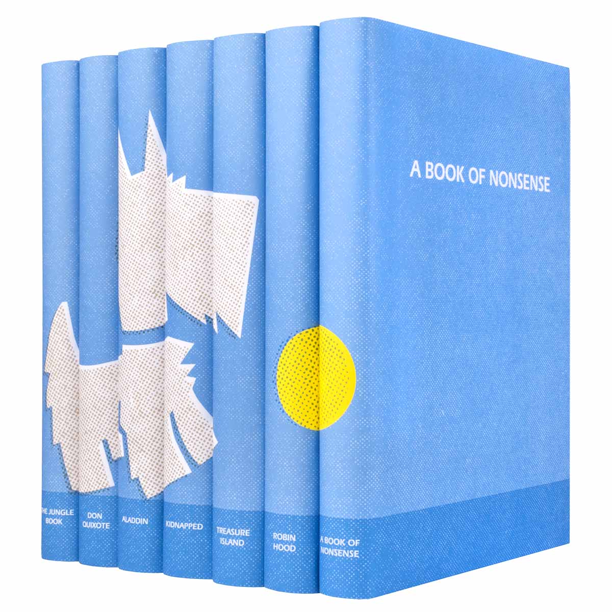Classic Children's Book Set in Blue Dog Jackets - Image 2
