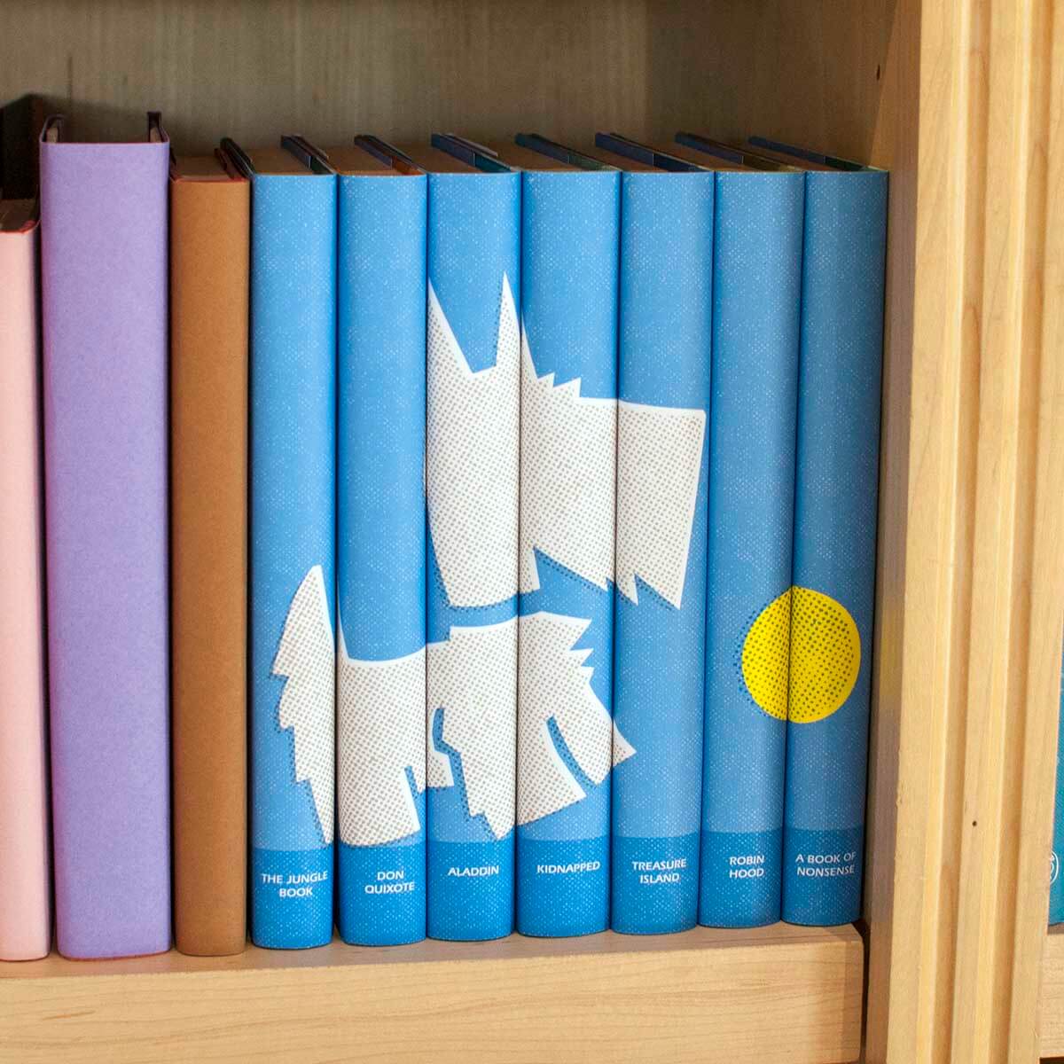 Classic Children's Book Set in Blue Dog Jackets - Image 5