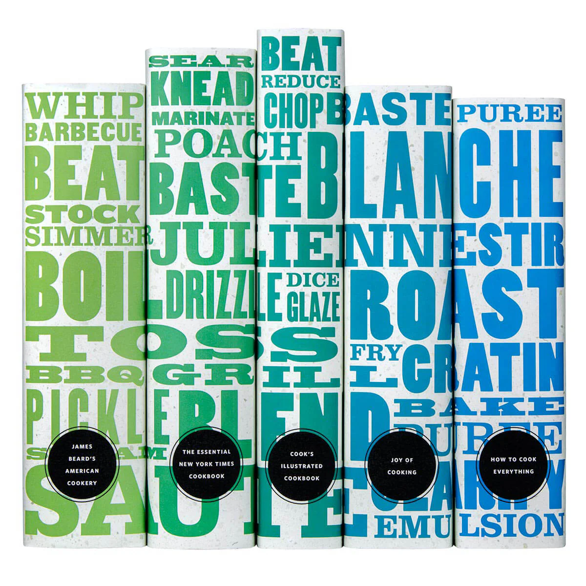 Cooking Terms Cookbook Set
