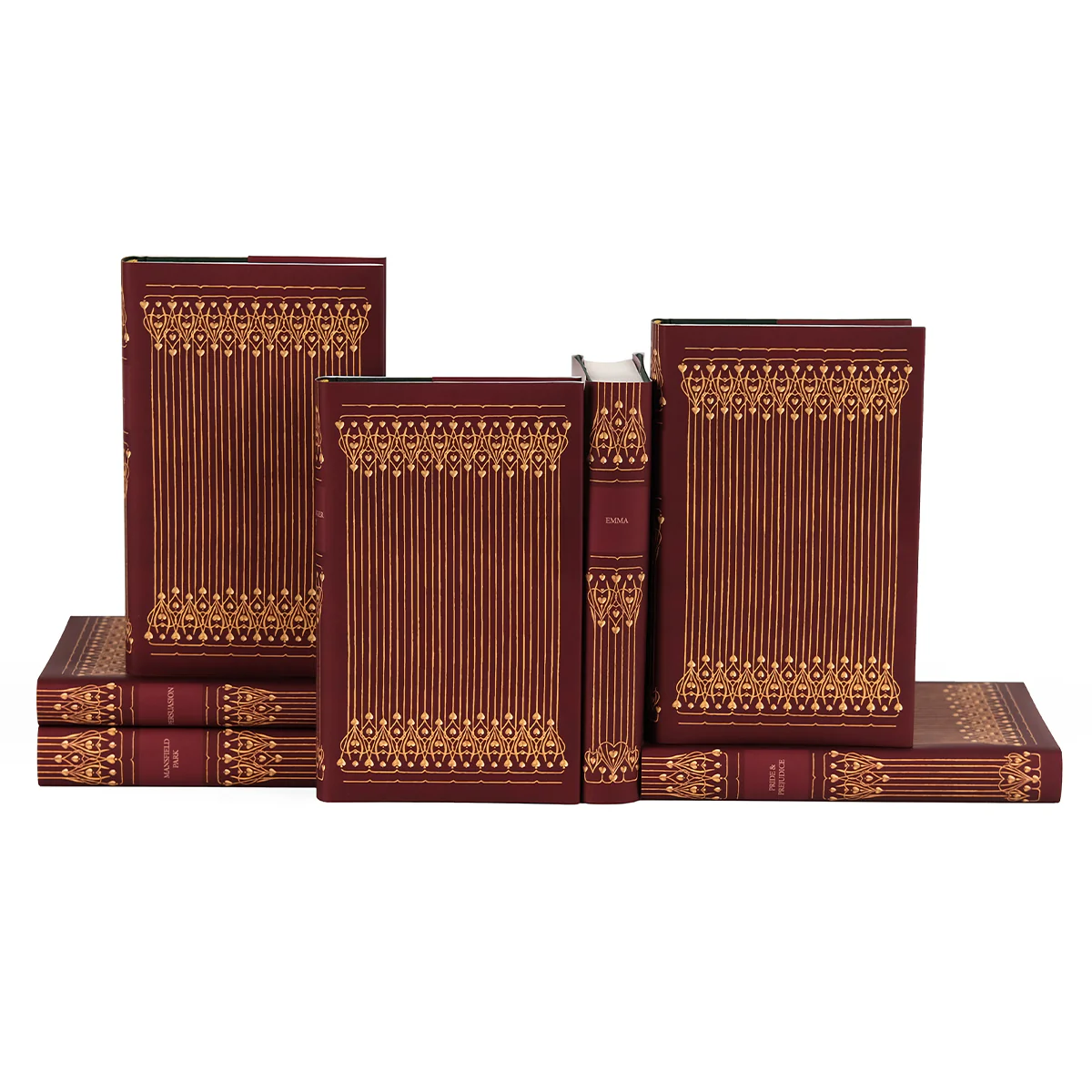 Extended Jane Austen Deep Red Love Book Set & Jackets Only - Image 3