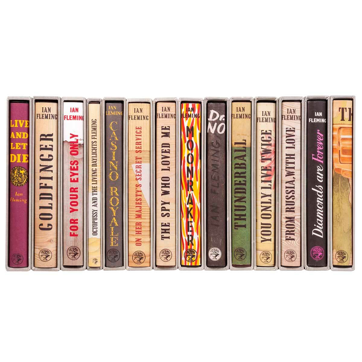 James Bond First Edition Library Set