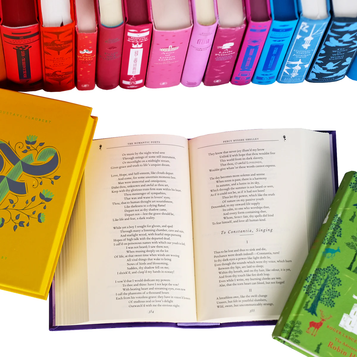 Rainbow Bookshelf Collection Curated by Color & Content - Image 3