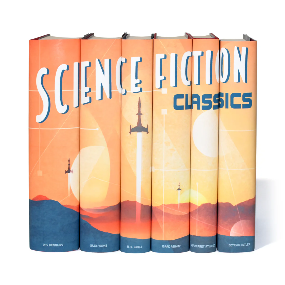 Science Fiction Classics Set - Vintage Design