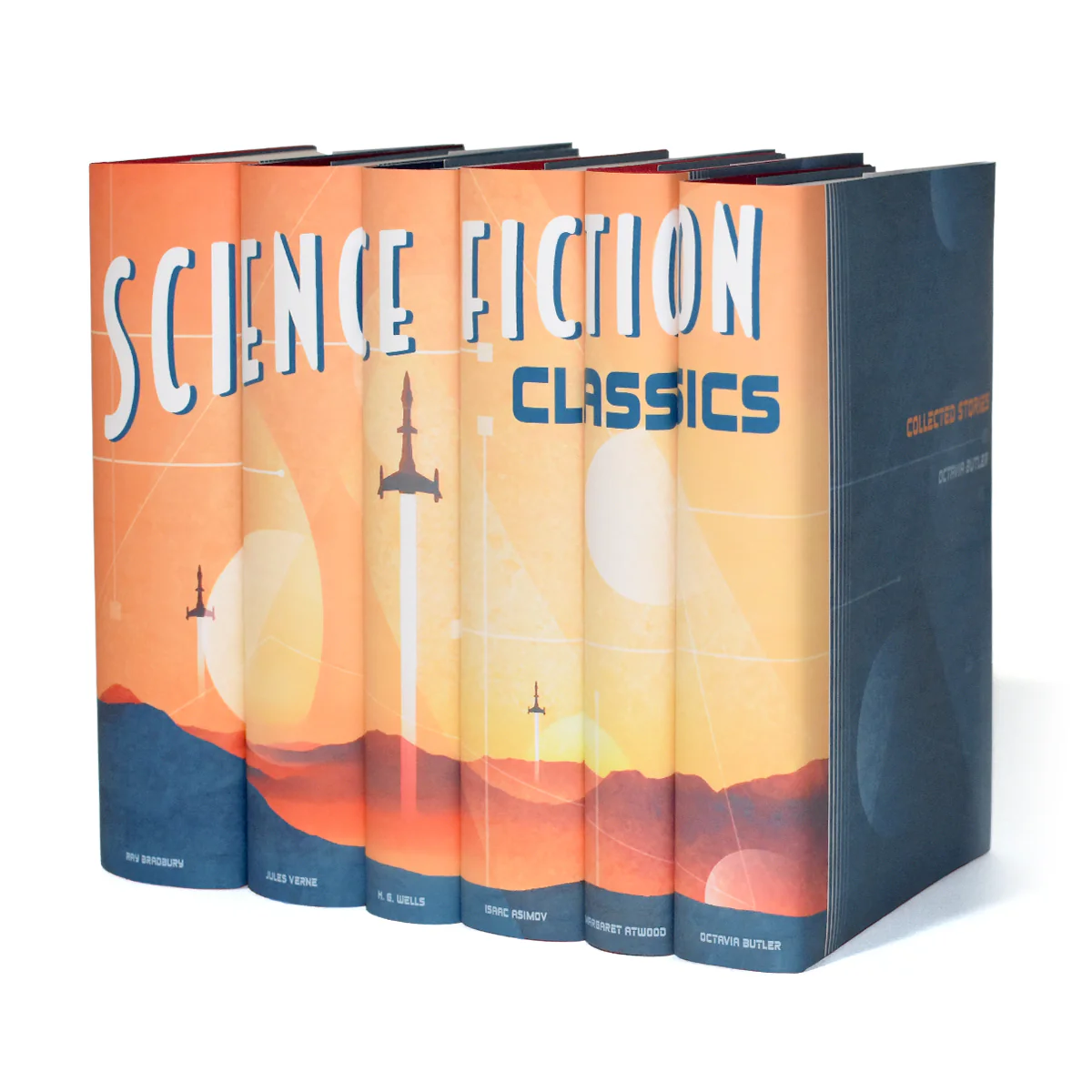 Science Fiction Classics Set - Vintage Design - Image 2