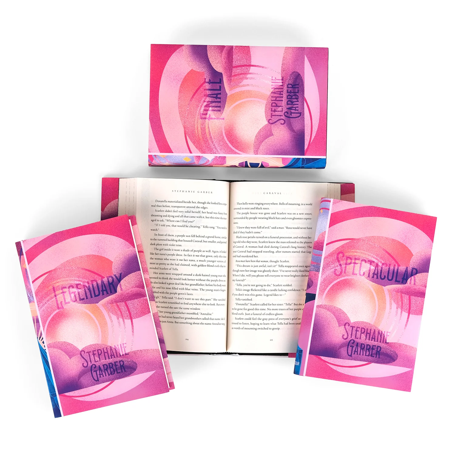 Stephanie Garber The Caraval Book Set and Jackets Only - Image 4