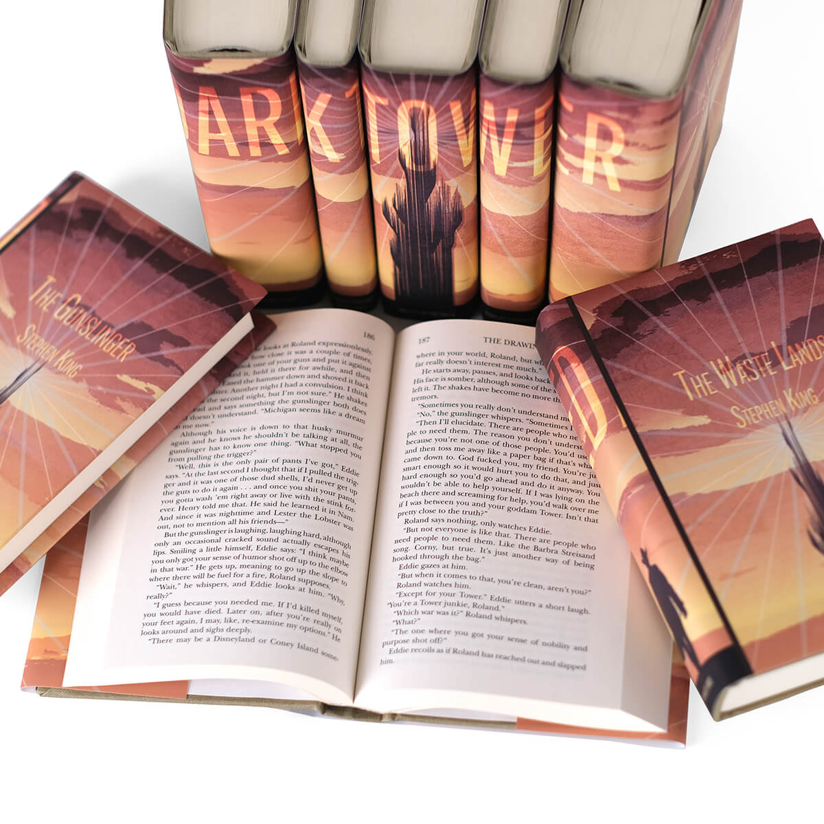 The Dark Tower Series by Stephen King - Hardcover Book Set with Custom Jackets - Image 4